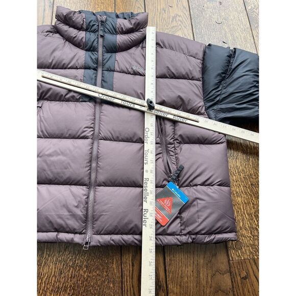 Columbia Pike Lake II Cropped Omni-Heat Puffer Jacket Womens Size XXL Basalt NWT - Picture 7 of 7